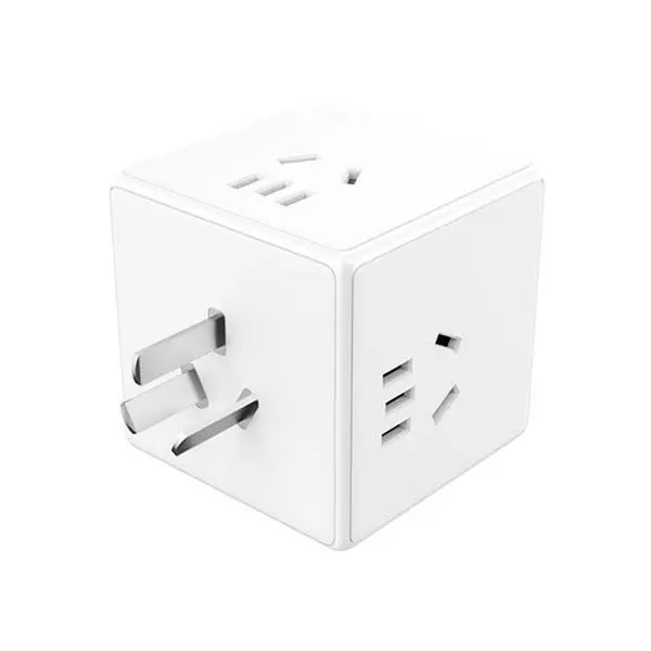 چند راهی مکعبی قابل اتصال به پریز میجیا شیائومی Xiaomi Mijia Magic Cube Socket Plug Multifunctional USB Charger - 2