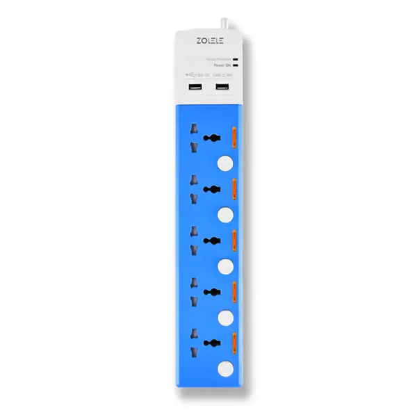چندراهی برق شیائومی مدل Zolele ZK100 3M Power Extension EU Plug - 2