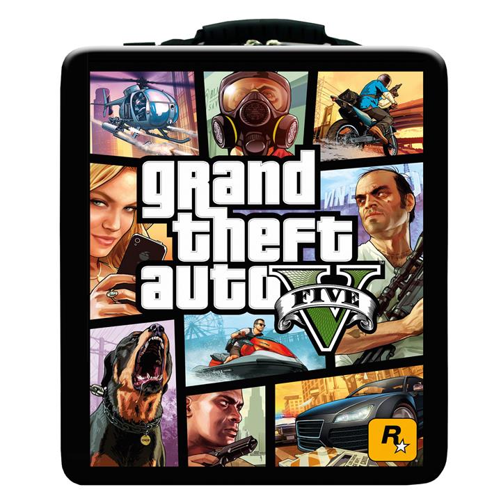 کیف حمل کنسول پلی استیشن 4 مدل GTA Black