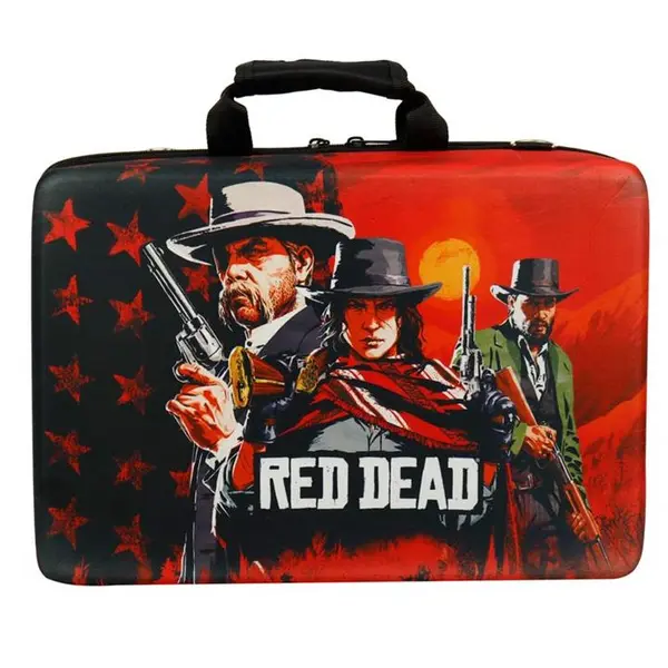 کیف حمل کنسول بازی پلی استیشن 5 مدل Red Dead Redemption - 2