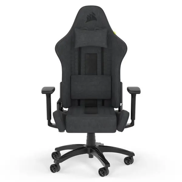 صندلی گیمینگ پارچه ای آرام Corsair TC100، نایلون، خاکستری و ، تک سایز - 2