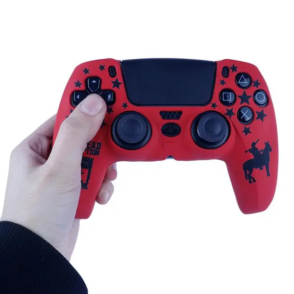 روکش دسته بازی Deadskull PS5 طرح Red dead redemption - 4