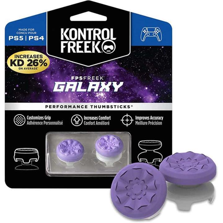 کاور آنالوگ کنترلر KontrolFreek مخصوص پلی استیشن – طرح Galaxy Purple