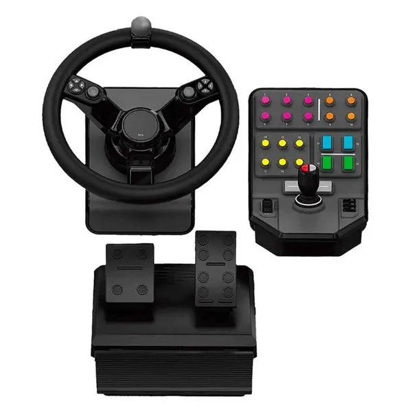 باندل فرمان و کنترل پنل ماشین های سنگین Logitech G Saitek Heavy Equipment Bundle