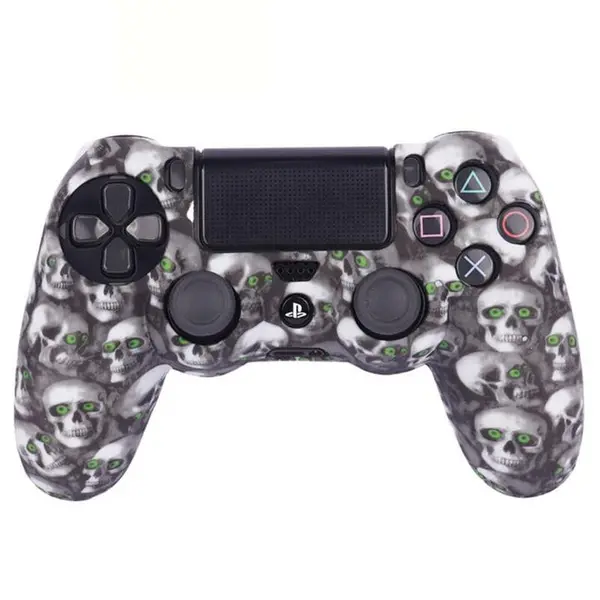 روکش دسته بازی PS4 طرح اسکلت چشم سبز - 2
