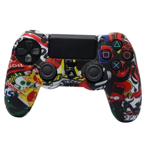 روکش دسته بازی PS4 فانتزی طرح Hot Weel Castrol - 3