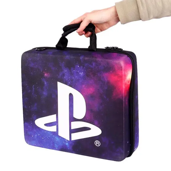 کیف کنسول بازی PS4 طرح لوگو Play Station کهکشانی - 2