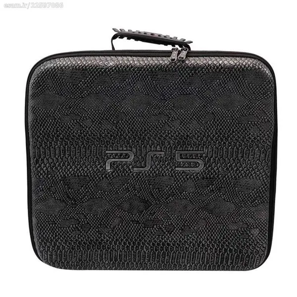 کیف کنسول بازی PS5 طرح پوست ماری چرمی - 4