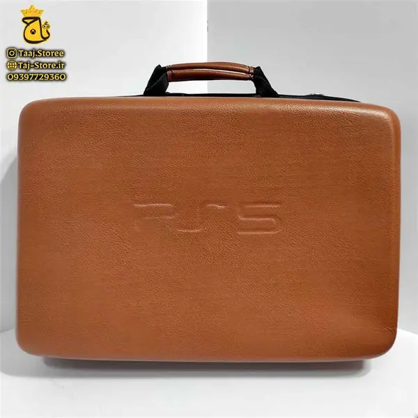 کیف کنسول بازی PS5 طرح پوست ماری چرمی - 5