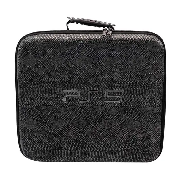 کیف کنسول بازی PS5 طرح پوست ماری چرمی - 6