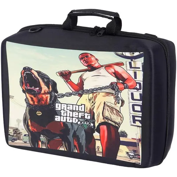 کیف حمل کنسول بازی PS5 طرح GTA V - 2
