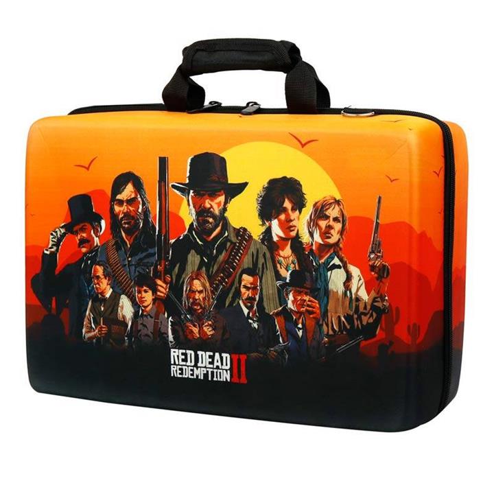 کیف کنسول بازی PS5 طرح Red Dead Redemption 2