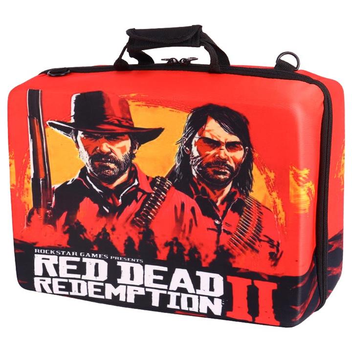 کیف کنسول بازی PS5 طرح Red Dead Redemption 2