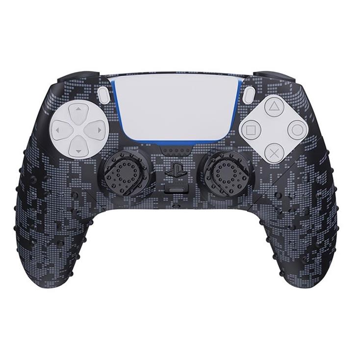 کاور دسته و روکش آنالوگ Sparkfox Silicone Grip Pack Digital Camo برای PS5