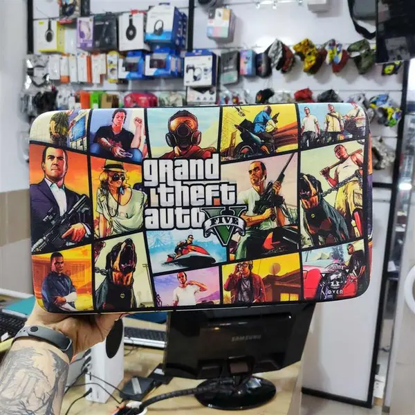 کیف کنسول xbox series s مدل gta v - 2