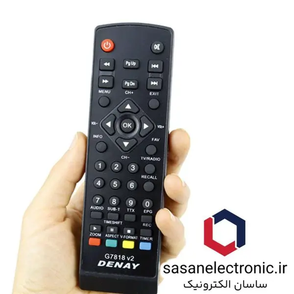 ریموت کنترل گیرنده دیجیتال دنای