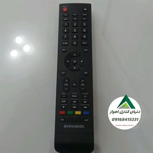 ریموت کنترل تلویزیون ال ای دی دوو و اسنوا