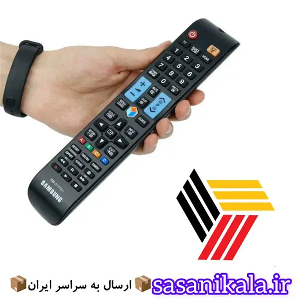 ریموت کنترل تلویزیون سامسونگ سازگار با تمامی مدل ها چراغ دار کد 022 - 2