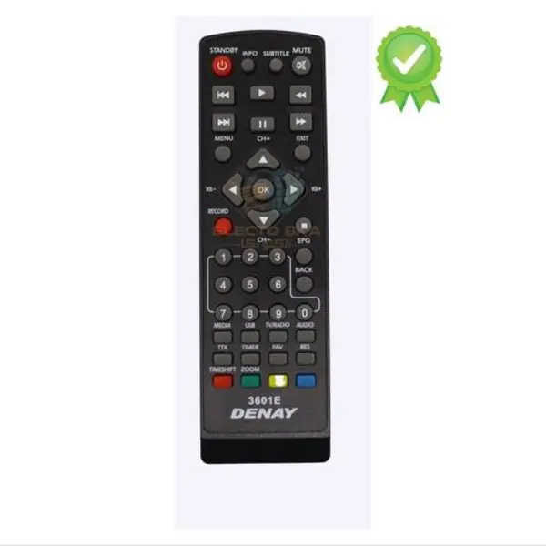 کنترل دنای 3601 - کنترل گیرنده دیجیتال دنای الکتوبکا 385 - 2