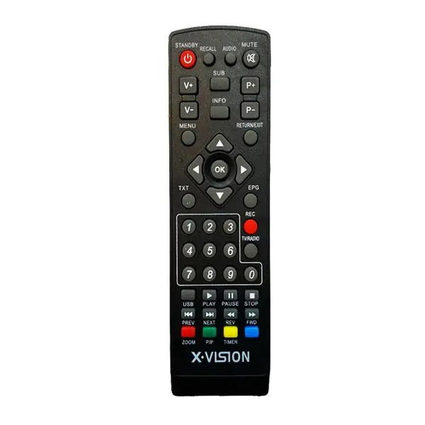 ریموت کنترل گیرنده دیجیتال ایکس ویژن مدل 373