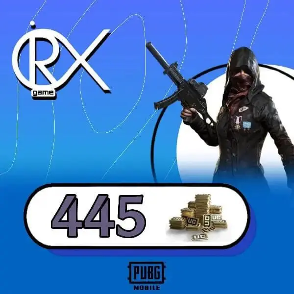 445 یوسی پابجی موبایل - 2