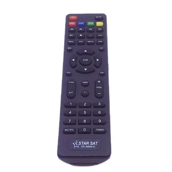 کنترل دستگاه رسیور استارست 8989HD