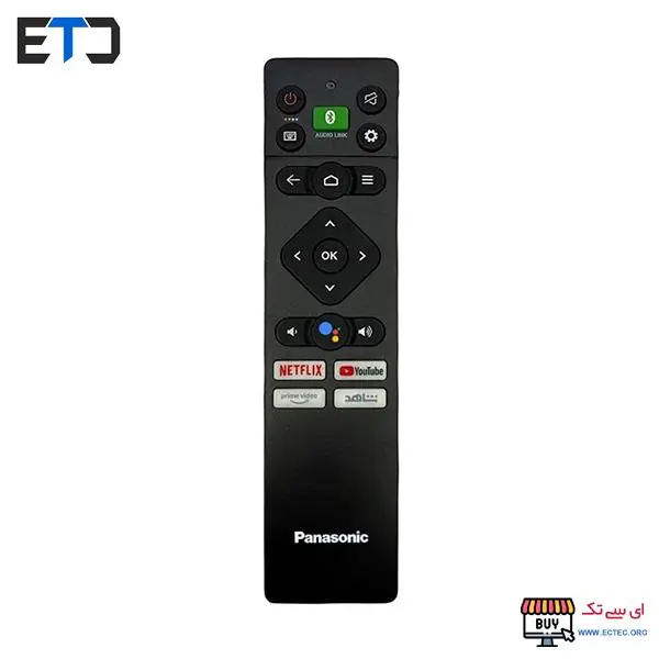 ریموت کنترل تلویزیون پاناسونیک مدل اندرویدی کد 998