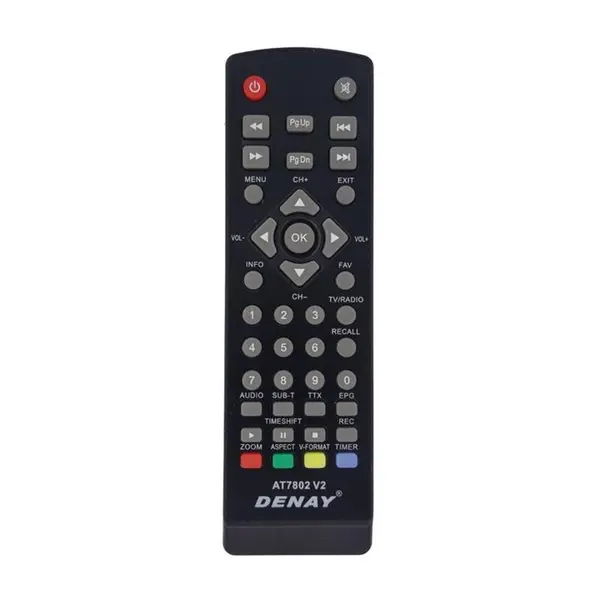 ریموت کنترل گیرنده دیجیتال دنای DENAY AT7802 V2