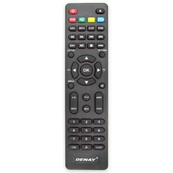 ریموت کنترل دی وی دی دنای DENAY DVD مدل ۵۹۱۸۷