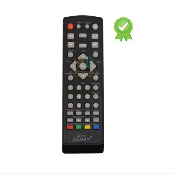 کنترل دنای DENAY مدل G7818 - کنترل گیرنده دیجیتال دنای الکتوبکا 161