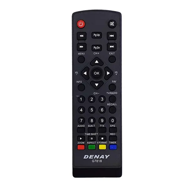 ریموت کنترل تلویزیون مدل DENAY G7818