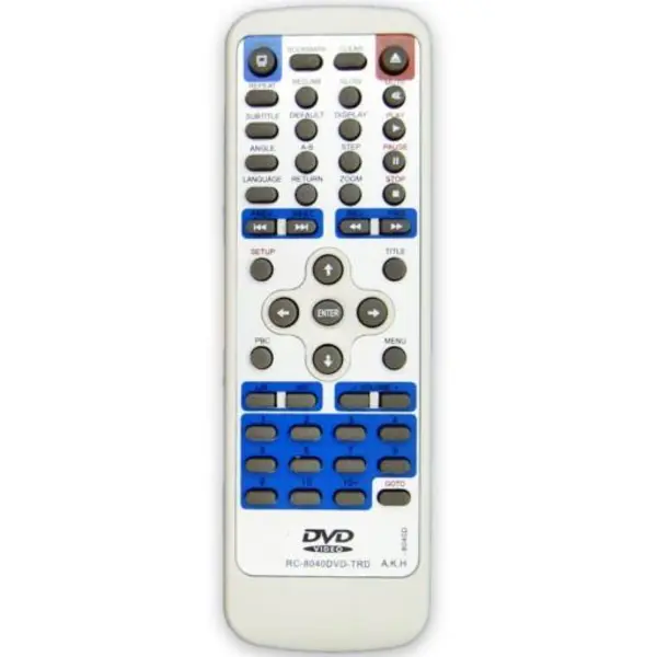 کنترل دی وی دی دنای قدیمی DNAY DVD مدل RC-B040V