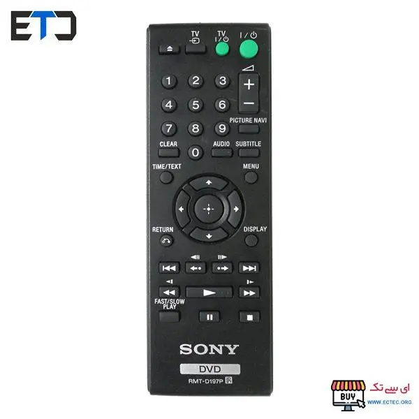 کنترل DVD سونی ۱۹۷