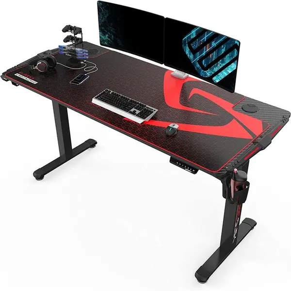 میز کامپیوتر گیمینگ برقی Eureka Ergonomic 65 Inch Electric Standing - 2