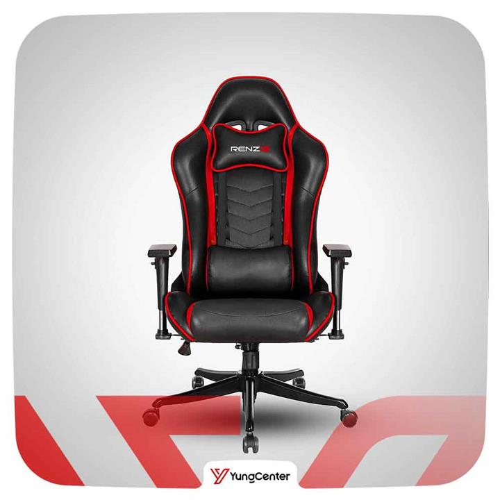 صندلی گیمینگ برند رنزو مدل Gaming Chair Renzo Red قرمز