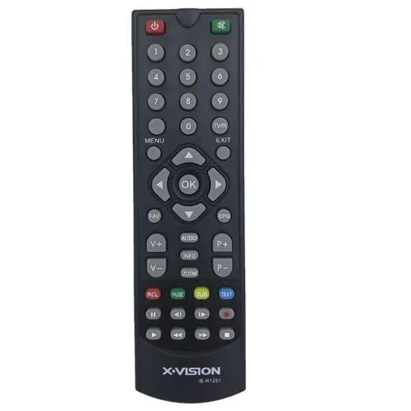 ریموت کنترل ایکس ویژن مدل IE-R1251