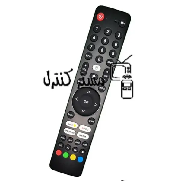 کنترل تلویزیون ال ای دی ایکس ویژن فیلیمو LED XVISION - 2