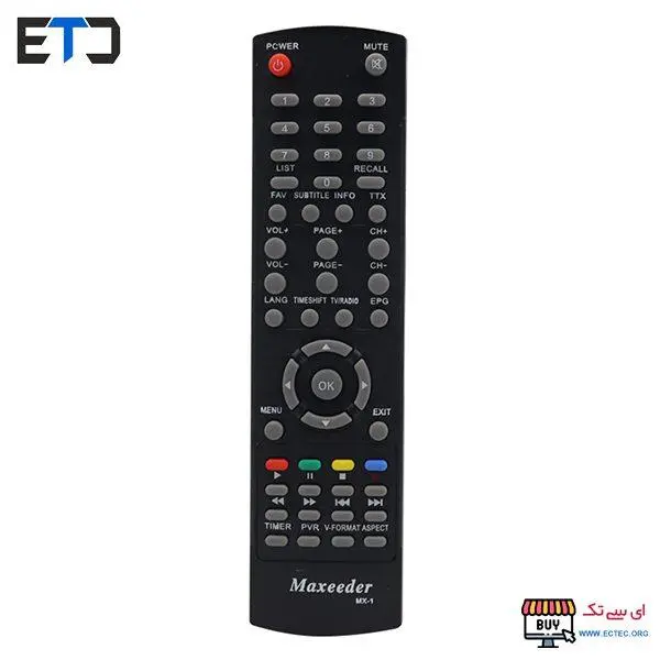 کنترل گیرنده دیجیتال مکسیدر MAXEEDER مدل MX-1 بلند