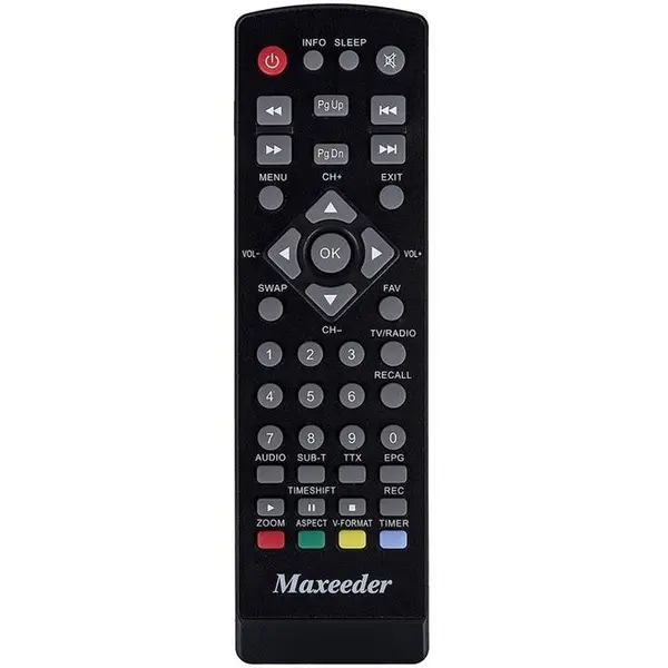 کنترل گیرنده دیجیتال مکسیدر Maxeeder MX-1DX