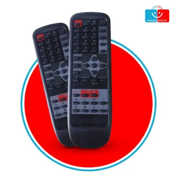 کنترل تلویزیون پاناسونیک قدیمی کد par7004 - 2