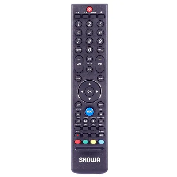 ریموت کنترل تلویزیون اسنوا منو دار SNOWA