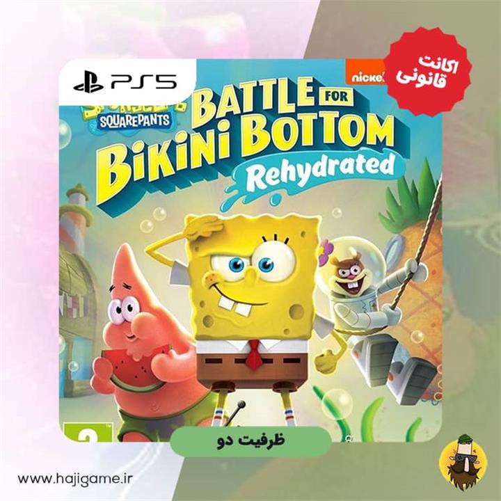 اکانت قانونی بازی باب اسفنجی SpongeBob SquarePants برای PS5 | ظرفیت دو