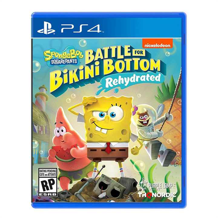 اکانت قانونی بازی باب اسفنجی SpongeBob SquarePants برای PS4 | ظرفیت دو