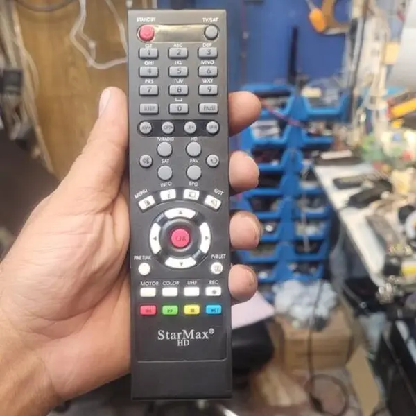 کنترل ریموت دستگاه رسیور استارمکس STARMAX HD
