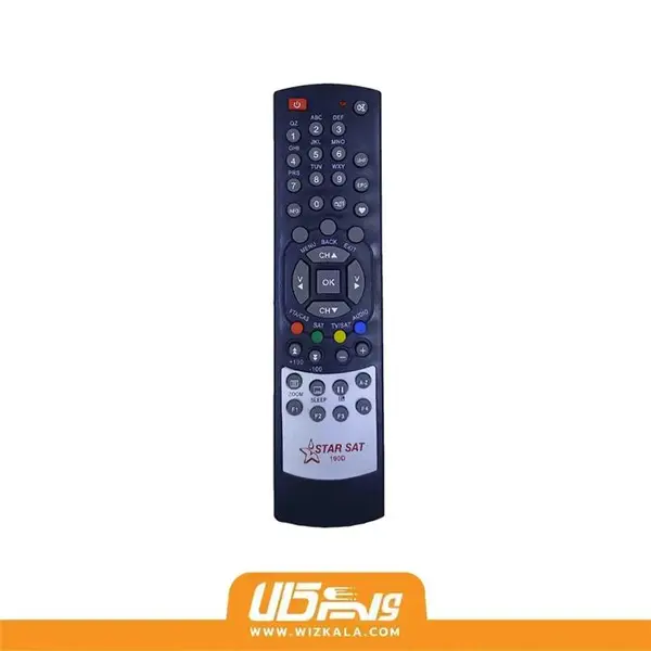 ریموت کنترل گیرنده استارست starsat 190d بسته پنج عددی 247