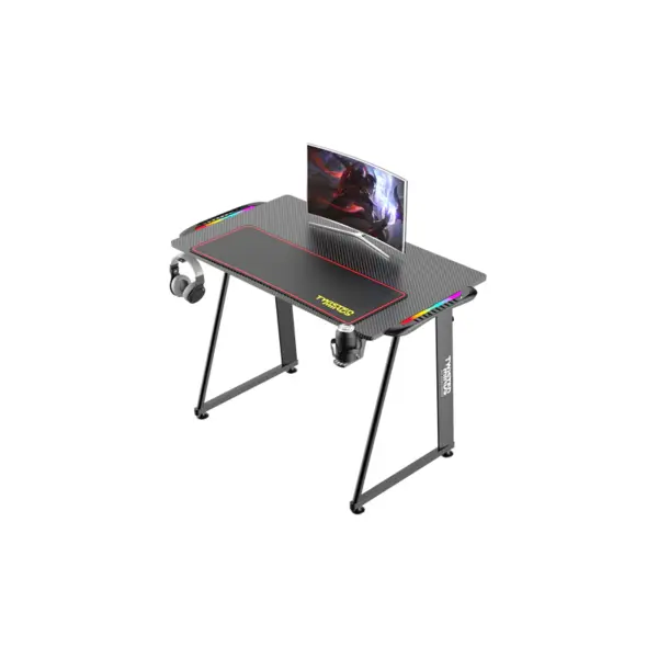 میز گیمینگ Twisted Minds طرح A Shaped با نورپردازی RGB