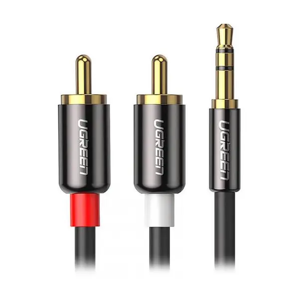 تبدیل 1 به 2 صدا استریو 3.5 میلی متر به RCA یوگرین AV116