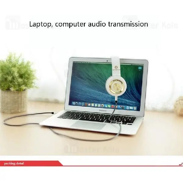 کابل انتقال صدا Aux ارلدام Earldom ET-AUX15 3.5 Audio Cable - 2