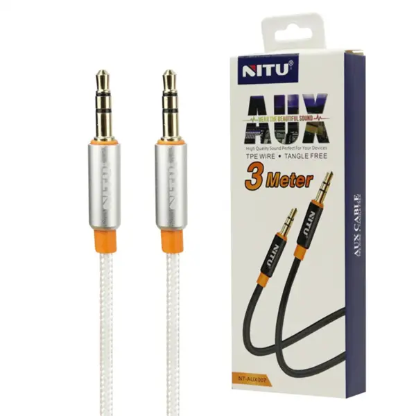 کابل Aux نیتو مدل NT-AUX007 طول 3متر
