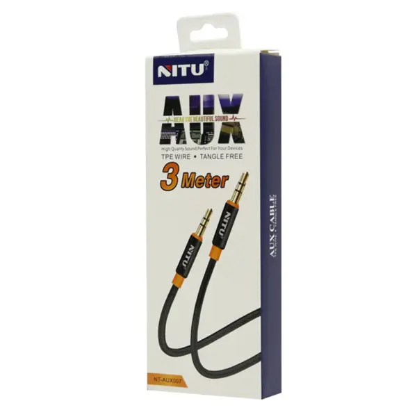 کابل Aux نیتو مدل NT-AUX007 طول 3متر